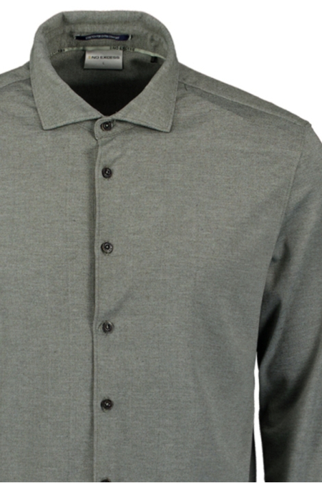 NO-EXCESS shirt jersey melange stretch